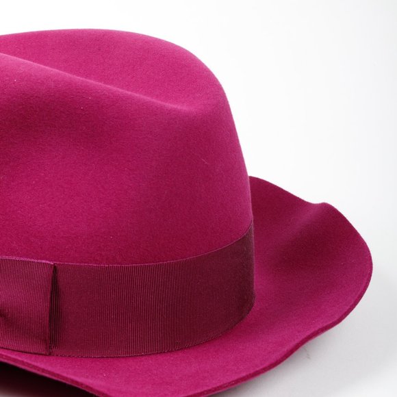 *SOLD* Hermès Pulm Rabbit Felt Hat with Bow - Picture 4 of 15